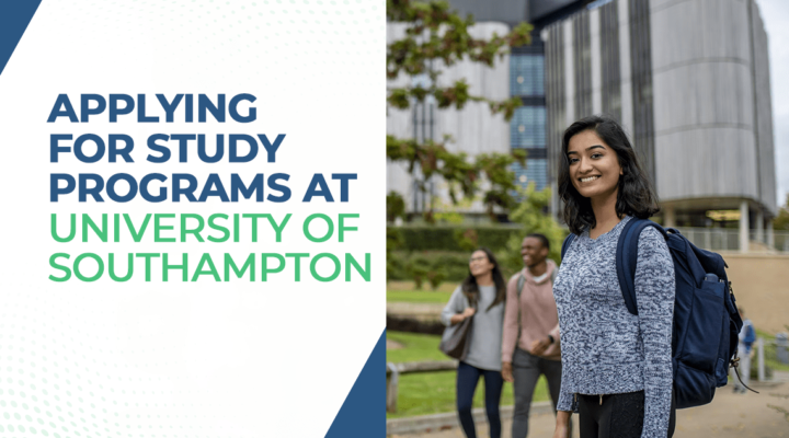 Applying for Study Programs at University of Southampton